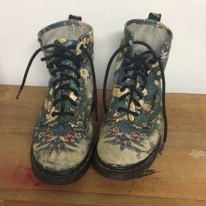 Floral Doc Martens